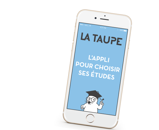 app LA TAUPE : coach d'orientation